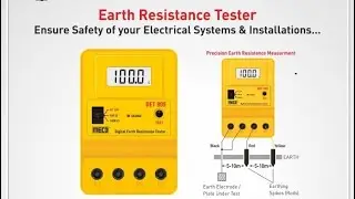 &ldquo;Digital Earth Tester Explained | Measuring Earth Resistance Easily&ldquo;