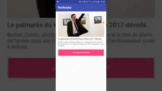 RSS reader basic example android