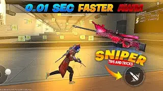 AWM🔥 SNIPER TIPS AND TRICKS  FREE FIRE AWM 🎯 PRO  SETTINGS MALAYALAM ||ANSIF YT||