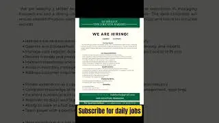 Looking for a Cashier Job #jobsinsrinagar #jkjobs #shorts #jobshorts #privatejobs
