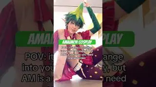 IS IT A SERVE ⁉️ #cosplay #animecosplay #blueexorcist #aonoexorcist #amaimon #animeconvention #short