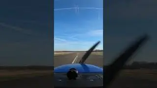 Der Schatten fliegt mit - Touch and Go mit der Cessna 172