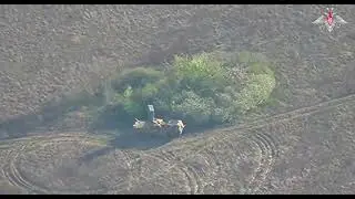 Destruction of a SAMP/T air defense systems.