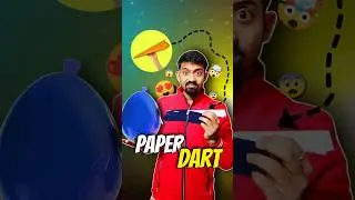 Viral😱Paper Dart🎯🔥||Vlog-30||Daily Series ||#youtubeshorts..... #trending