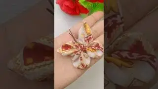 Diy Butterfly Hair😱Pin#carft #handmade#shortsvideo#youtubepartner#Diycreativejuvee