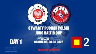 DAY 1 TATAMI 2 - OTWARTY PUCHAR POLSKI JUDO BALTIC CUP 2025
