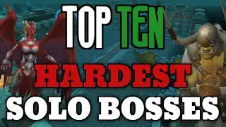 Top 10: Hardest Solo Bosses! [Runescape 2015]