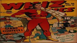 Whiz Comics No 16 Comix Book Movie