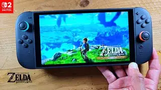 The Legend of Zelda: Breath of the Wild Nintendo Switch 2 Gameplay