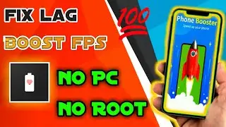 How to fix lag #android booster | boost #fps free fire #bgmi