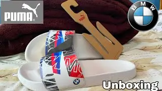 Puma Bmw MMS Graphic Leadcat FTR Sliders Unboxing