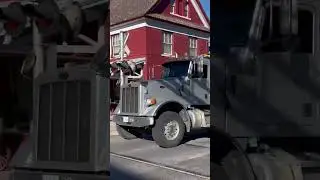 International 9200 and Peterbilt 357