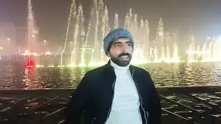 Happy new year 2026 night show city housing Sialkot dancing fountain 