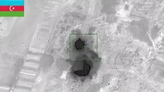 Azerbaijan drone attack on Armenia tanks Nagorono karabakh