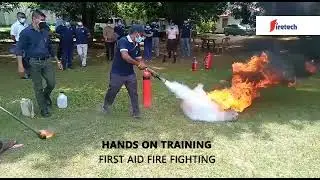 First Aid Fire Fighting - Lecture Demonstrations