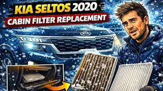 Kia Seltos 2020 Cabin Filter Replacement - Short 1