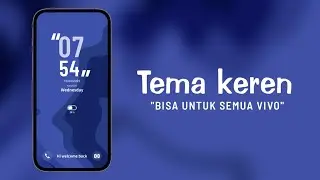 bisa untuk semua vivo!! tema simple keren gratis