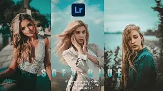 Lightroom Mobile Preset Free download | no password | lightroom tutorial | SOFT BLUE TONE PRESET