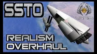 REALISM OVERHAUL SSTO KSP - Elon Musk, NASA, JAXA take notes.