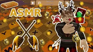 ASMR Sonidos de teclado de miel ⌨️​🍯 ​y chocolate 🍫​​ para dormir en Roblox | Honey Keyboard sounds