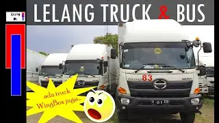 #Jba #JbaLelang #Truck CEK UNIT TRUCK DAN BUS DI POOL LELANGAN MOBIL JOGLO