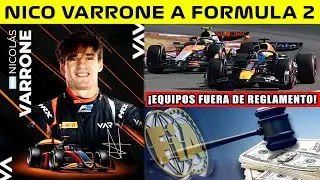 ⚠️BOMBAZO🔥 NICO VARRONE a F2✅ OTRO ARGENTINO MAS🇦🇷 OBJETIVO CADILLAC F1🚀 EQUIPOS FUERA de REGLAMENTO