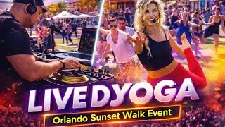 Live DJ Yoga in Orlando, Florida 🌴 | Near Disney World