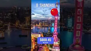 Richest Cities In The World | Cities with the highest GDP  #economicgrowth #gdp #news #stockmarket