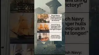 Royal Navy vs French Navy vs Spanish Navy #history #meme #facts