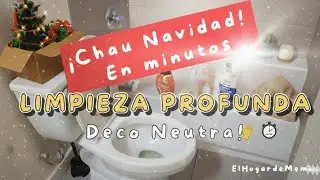 Limpieza de inicio de año 2026 🧼 Baño neutro y ordenado