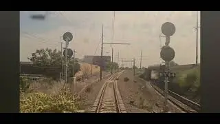 Amtrak NE Regional thru NYC, Hell Gate Bridge & into the East River Tunnel (rear view)