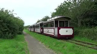 Giant's Causeway & Bushmills Railway train passing by