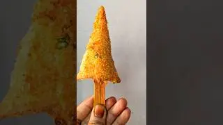 Bread Kulfi Samosa #shorts #trendingrecipe #BreadRecipe  #snacksrecipe #iftarrecipe