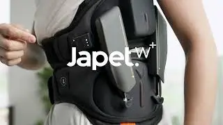 Exosquelette Japet.W+ en 10 secondes