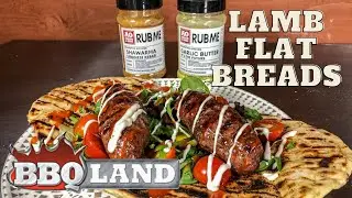 How to cook lamb shawarma flat breads on the Kamado Joe Classic two