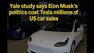 Исследование Йельского университета показало, что политика Илона Маска стоила Tesla миллионов дол...