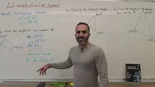 2.2 Length of a Line Segment (Grade 10 Academic, MPM2D)