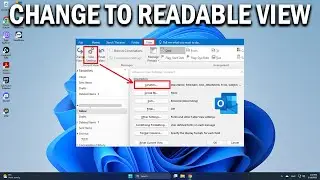 How To Change Back to Readable Compact View in Outlook - Easy Fix