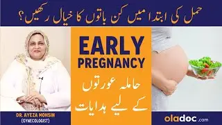Tips For Early Pregnancy In Urdu - Hamal Ki Hifazat Ka Tarika - Pregnancy Initial Symptoms And Care