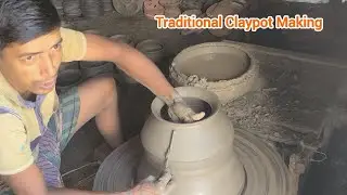 Human Skill in Pottery | Clay Turning into Art