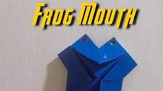 frog mouth origami || EasyOrigami Idea