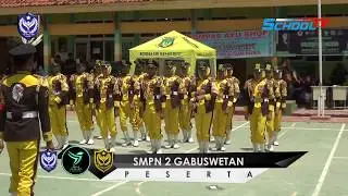 PASKIBRA SMPN 2 GABUSWETAN (TIM ELANG ) DI LKBB GEBYAR AKSARA SE JAWA BARAT - SMA WIRAUTAMA PATROL