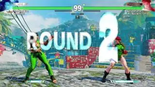STREET FIGHTER V Laura vs Cammy
