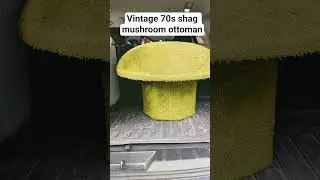 FAV thrift find ever! #70sdecor #thriftfinds #maximalist #homedecor #vintage #mushroom #shroom