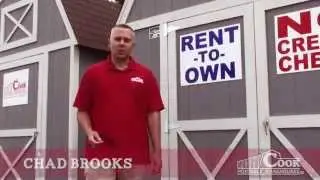 Rent to Own Your Shed! - Cook Portable Warehouses