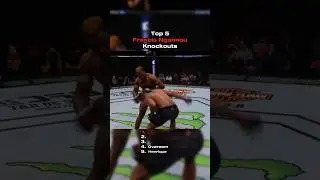 Top 5 Francis Ngannou KNOCKOUTS🔥🥊 #ufc #mma #combatsports #shorts