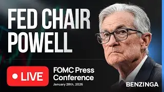 Jerome Powell FOMC Press Conference LIVE | Fed Rate Decision (Jan 28, 2026)