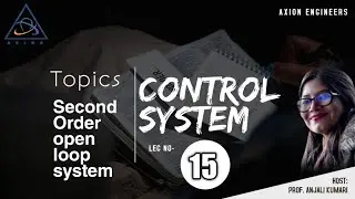 Second order open loop control system | control system for GATE | Axion Engineers