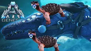[29] Protect The Baby Turtles!!! (ARK Genesis Gameplay)