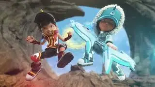 Boboiboy Galaxy Baraju EP 1 | Puak Bara vs Puak Salju